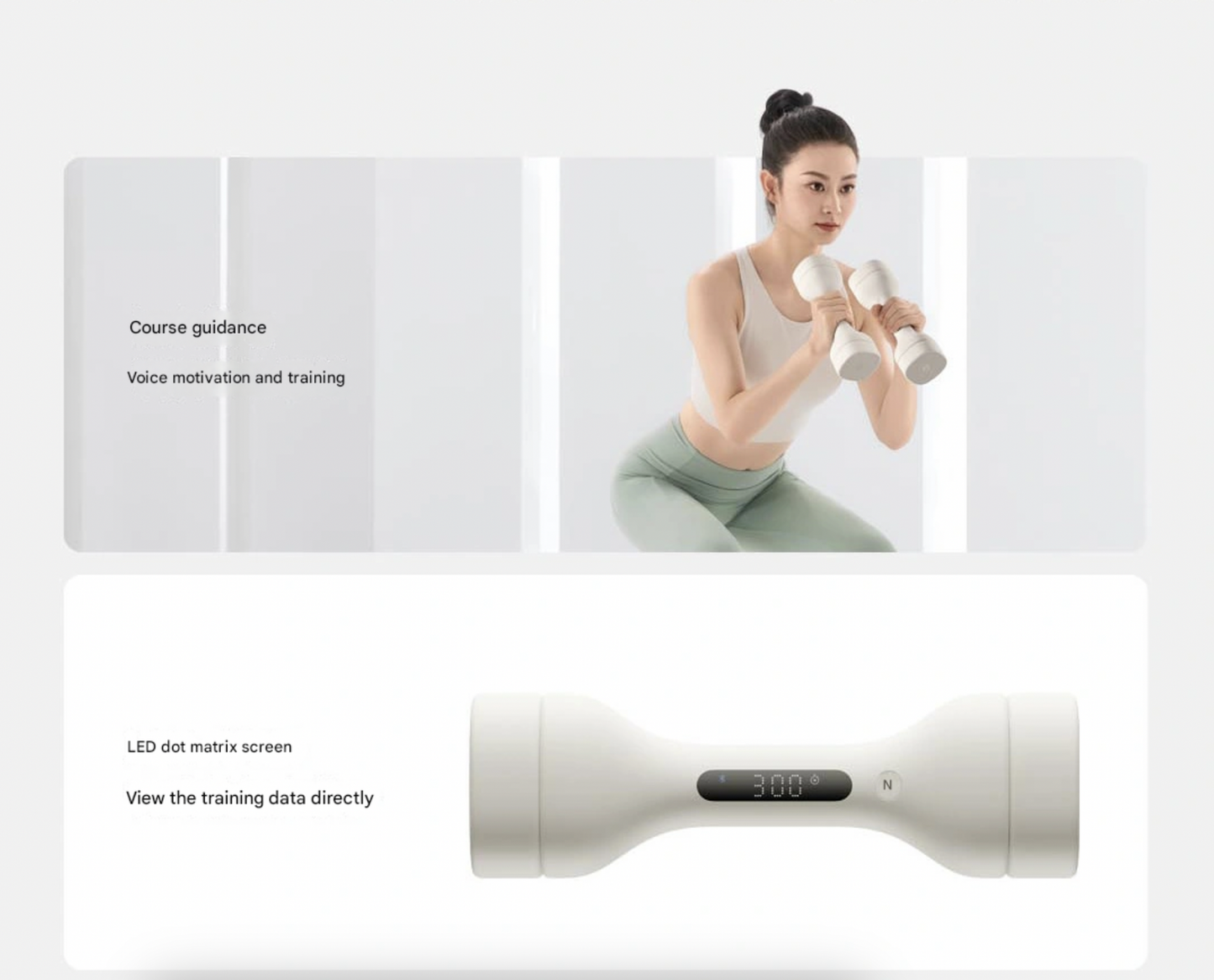 MiDumbbell Fit Hantle – Trening domowy z aplikacją